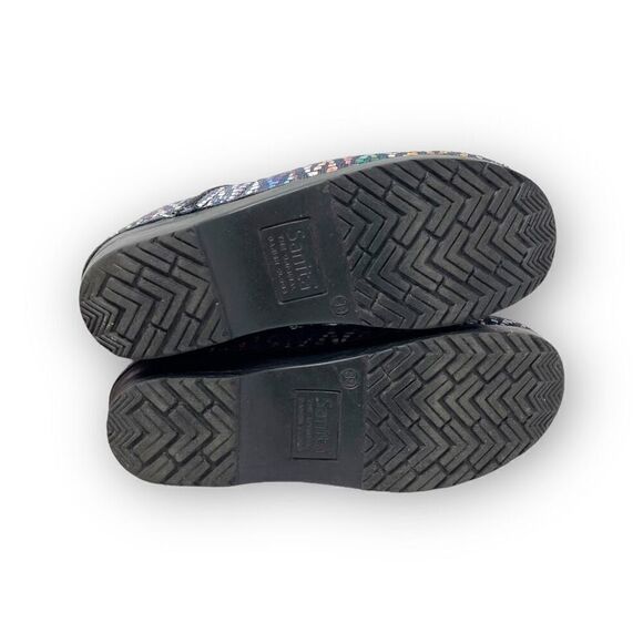 Sanita Original Professional Raffia Clog Multicolor Rainbow Women’s EU 39 US 9 - Picture 9 of 12